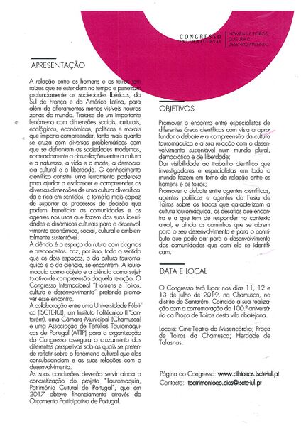 Ficheiro:CongIntT HomensToiros Chamusca 2019(2).jpg