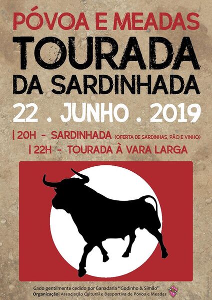 Ficheiro:TouradaSardinhada PovoaMeadas CastelodeVide 2019.jpg
