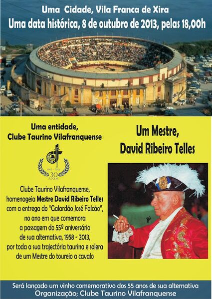 Ficheiro:Homenagem DavidRibeiroTelles CTVFX 2013.jpg